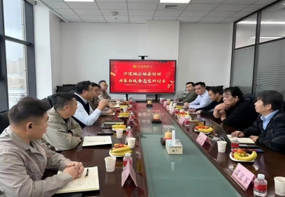 2025年2月2日由泰安恒大機(jī)械有限公司、金寶島公司等有關(guān)單位及專家參與的“沙漠地區(qū)地基處理方案與設(shè)備選型研討會(huì)”在太原金寶島公司圓滿落幕！